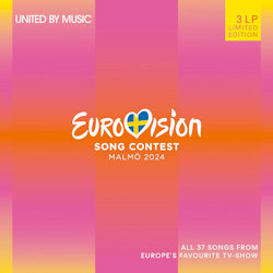 Das Bild zeigt das Albumcover von Sampler - Eurovision Song Contest Malmö 2024