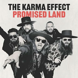 Das Bild zeigt das Albumcover von Karma Effect - Promised Land