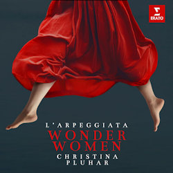 Das Bild zeigt das Albumcover von Christina Pluhar + L'Arpeggiata - Wonder Women