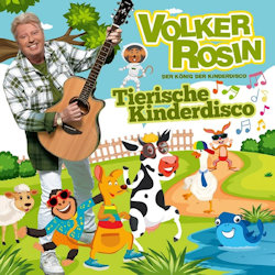 Das Bild zeigt das Albumcover von Volker Rosin - Tierische Kinderdisco