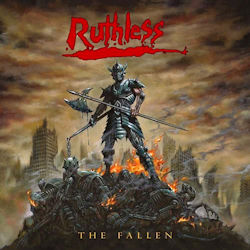 Das Bild zeigt das Albumcover von Ruthless - Fallen