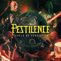 Das Bild zeigt das Albumcover von Pestilence - Levels Of Perception