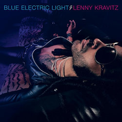 Das Bild zeigt das Albumcover von Lenny Kravitz - Blue Electric Light