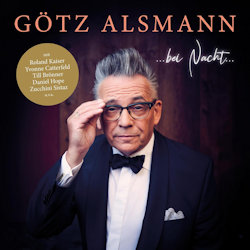 Das Bild zeigt das Albumcover von Götz Alsmann - ... bei Nacht