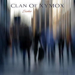 Das Bild zeigt das Albumcover von Clan Of Xymox - Exodus