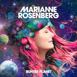 Das Bild zeigt das Albumcover von Marianne Rosenberg - Bunter Planet