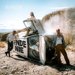 Das Bild zeigt das Albumcover von Wanda - Ende nie