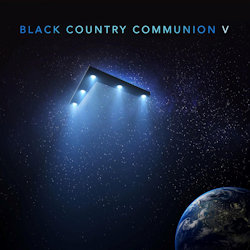 Das Bild zeigt das Albumcover von Black Country Communion - V