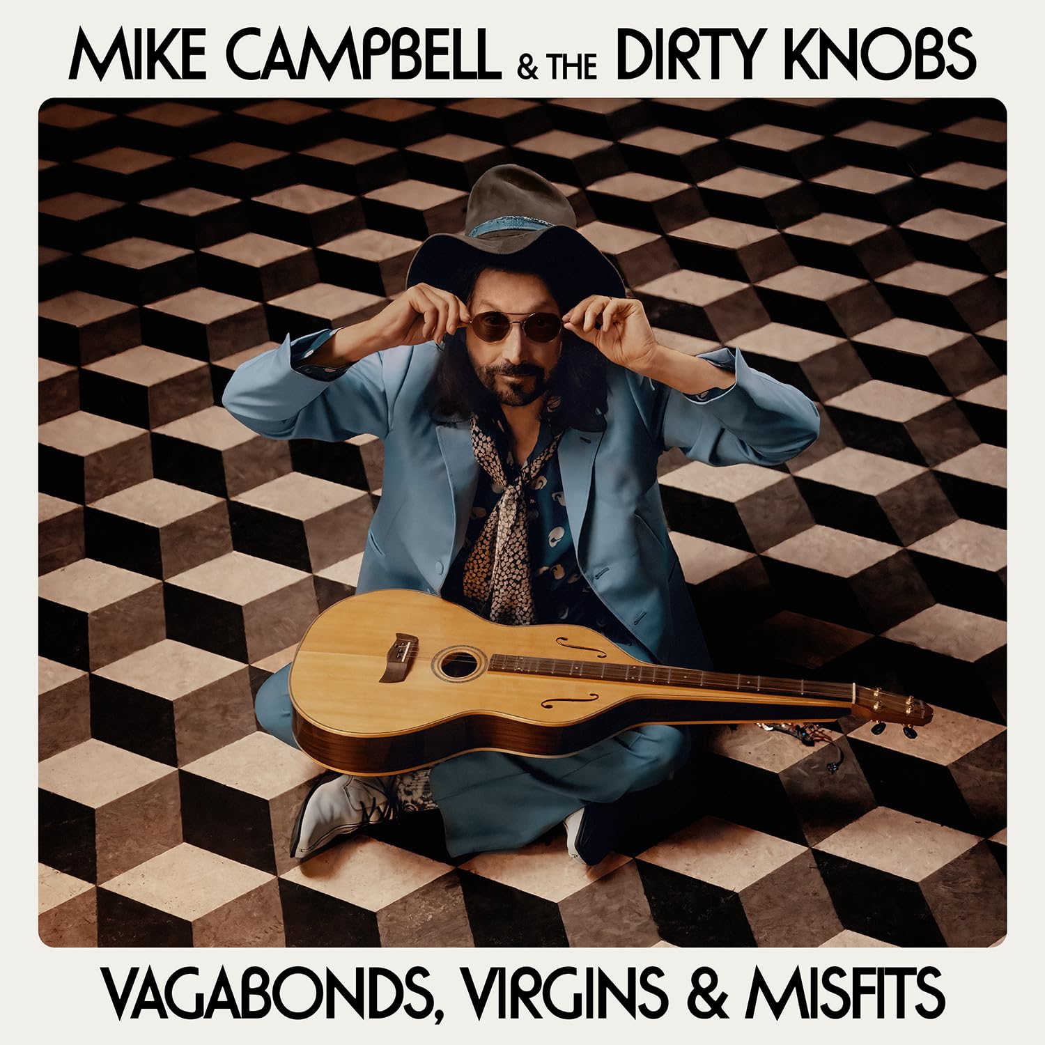Das Bild zeigt das Albumcover von Mike Campbell + the Dirty Knobs - Vagabonds, Virgins And Misfits