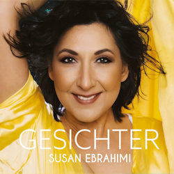 Das Bild zeigt das Albumcover von Susan Ebrahimi - Gesichter