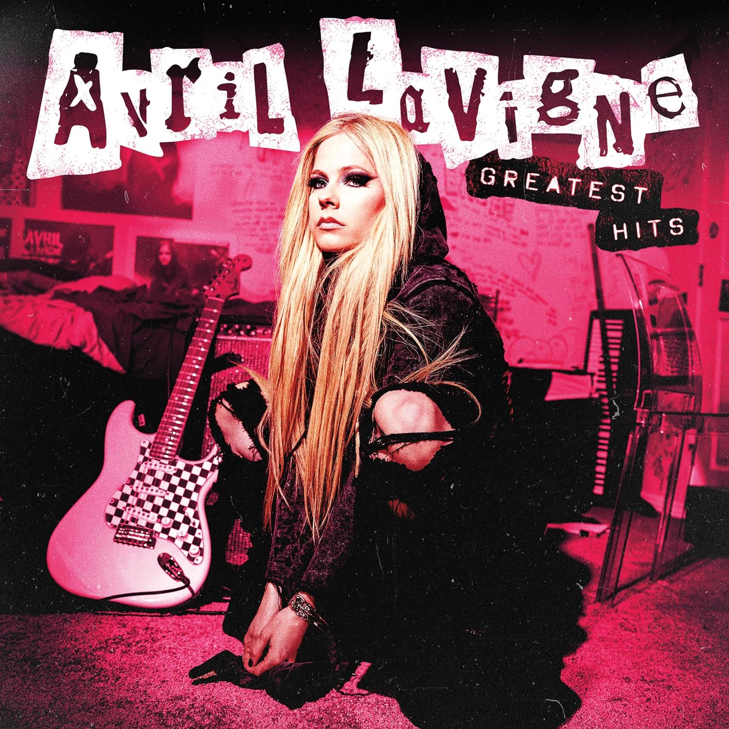 Das Bild zeigt das Albumcover von Avril Lavigne - Greatest Hits