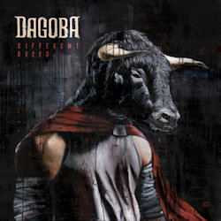 Das Bild zeigt das Albumcover von Dagoba - Different Breed