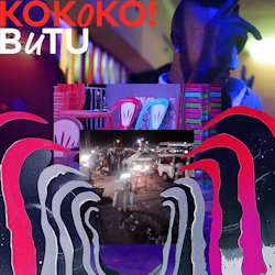 Das Bild zeigt das Albumcover von Kokoko! - Butu
