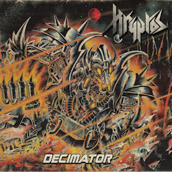 Das Bild zeigt das Albumcover von Kryptos - Decimator