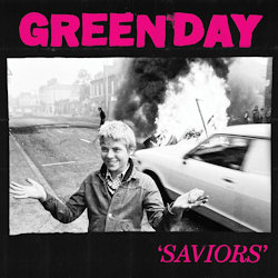 Das Bild zeigt das Albumcover von Green Day - Saviors