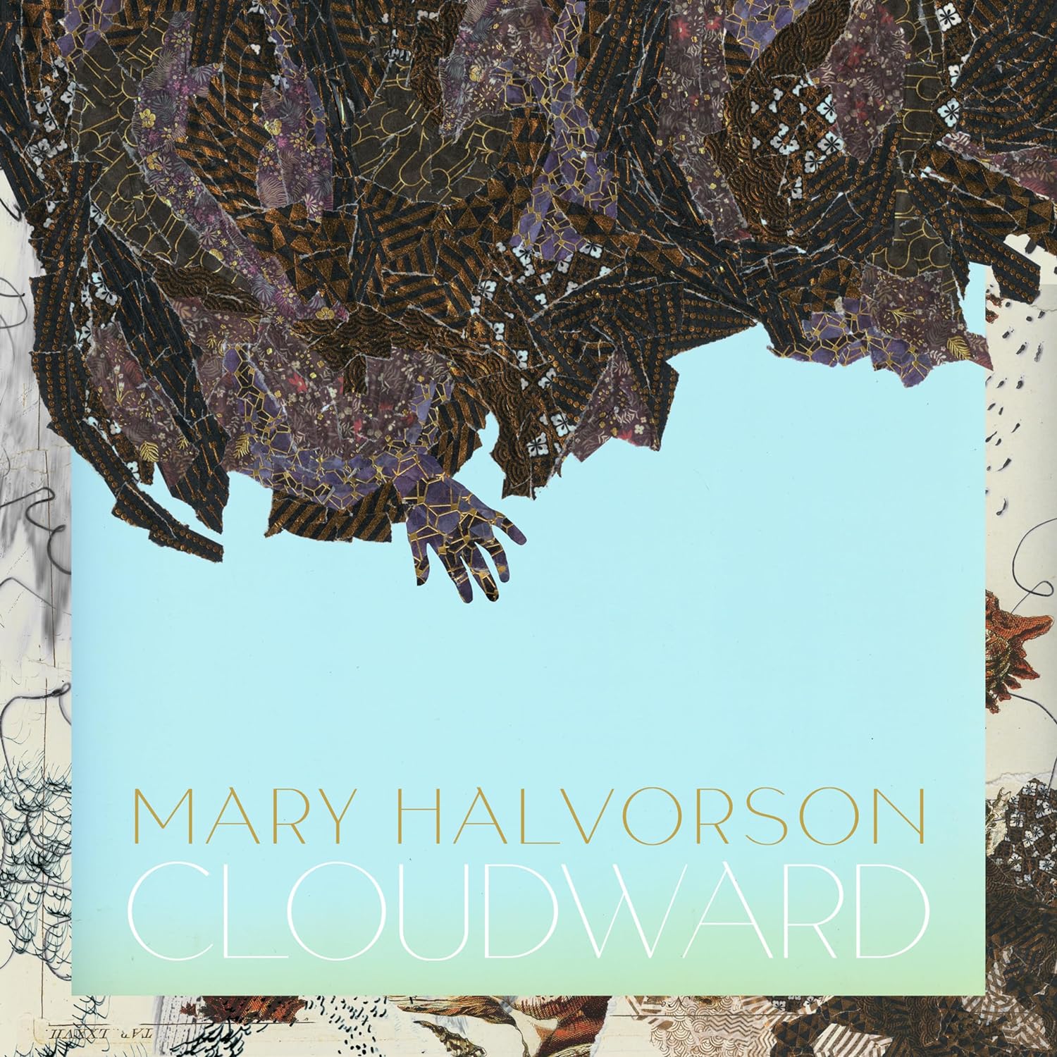 Das Bild zeigt das Albumcover von Mary Halvorson - Cloudward