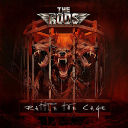 Das Bild zeigt das Albumcover von Rods - Rattle The Cage