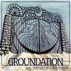 Das Bild zeigt das Albumcover von Groundation - Hebron Gate