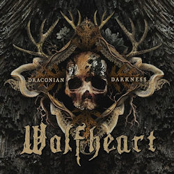 Das Bild zeigt das Albumcover von Wolfheart - Draconian Darkness