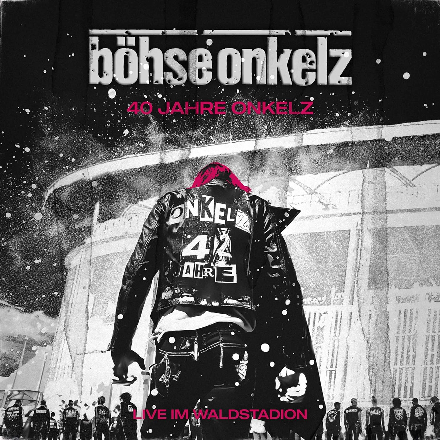 Das Bild zeigt das Albumcover von Böhse Onkelz - 40 Jahre Onkelz - Live im Waldstadion