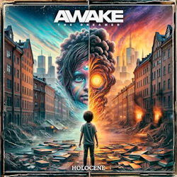 Das Bild zeigt das Albumcover von Awake The Dreamer - Holocene