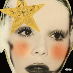 Das Bild zeigt das Albumcover von Halsey - The Great Impersonator