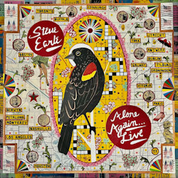 Das Bild zeigt das Albumcover von Steve Earle - Alone Again... Live