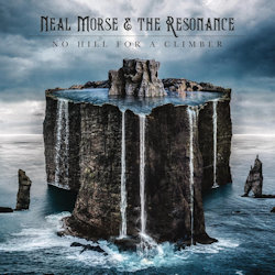 Das Bild zeigt das Albumcover von Neal Morse + the Resonance - No Hill For A Climber