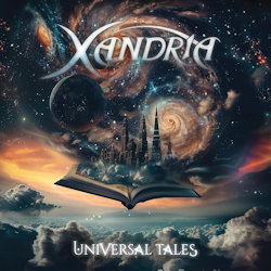 Das Bild zeigt das Albumcover von Xandria - Universal Tales