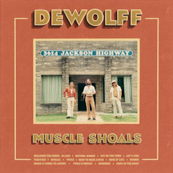 Das Bild zeigt das Albumcover von DeWolff - Muscle Shoals