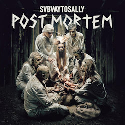 Das Bild zeigt das Albumcover von Subway To Sally - Post Mortem