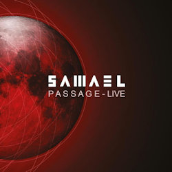 Das Bild zeigt das Albumcover von Samael - Passage - Live