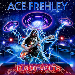 Das Bild zeigt das Albumcover von Ace Frehley - 10.000 Volts