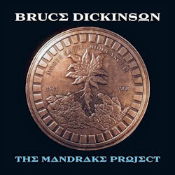 Das Bild zeigt das Albumcover von Bruce Dickinson - The Mandrake Project