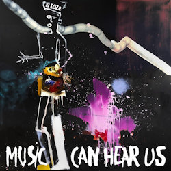 Das Bild zeigt das Albumcover von DJ Koze - Music Can Hear Us