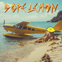 Das Bild zeigt das Albumcover von Dope Lemon - Golden Wolf