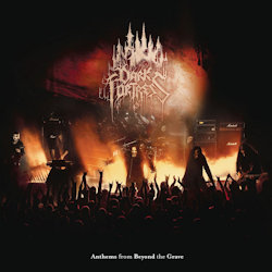 Das Bild zeigt das Albumcover von Dark Fortress - Anthems From Beyond The Grave