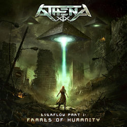 Das Bild zeigt das Albumcover von Athena -  Everflow Part 1: Frames Of Humanity