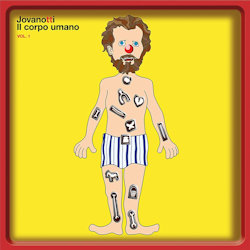 Das Bild zeigt das Albumcover von Jovanotti - Il corpo umano - Vol. 1