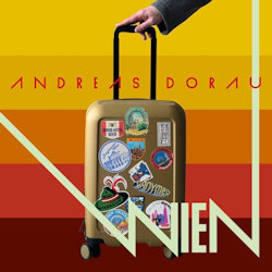 Das Bild zeigt das Albumcover von Andreas Dorau - Wien