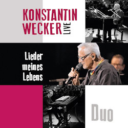 Das Bild zeigt das Albumcover von Konstantin Wecker - Lieder meines Lebens